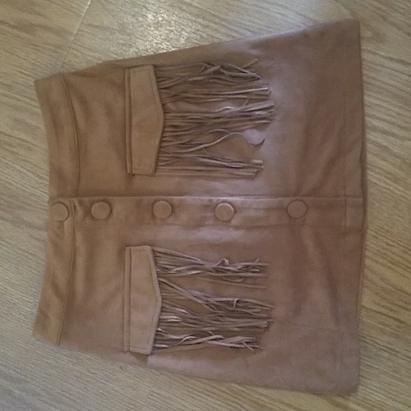 NWT Flying Tomato western suede skirt - Picture 2 of 9